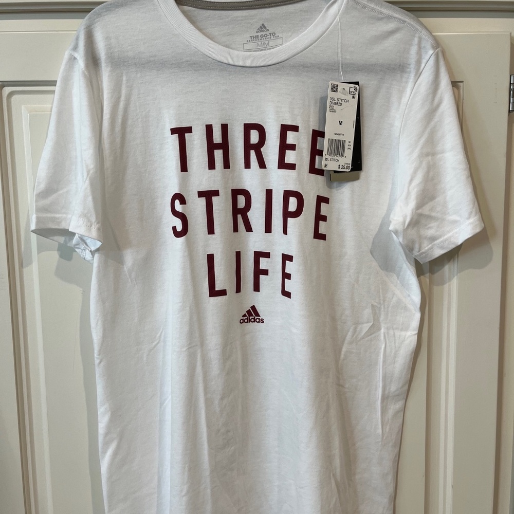 Adidas Three Stripe Life Tee